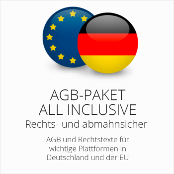 Das abmahnsichere Multichannel AGB Paket All Inclusive von der IT-Recht Kanzlei