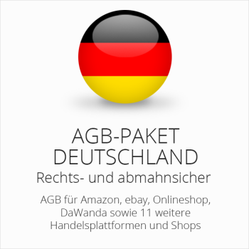 Das rechtssichere Multichannel AGB Paket Deutschland von der IT-Recht Kanzlei